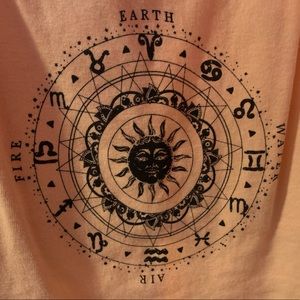 Cropped Astrology Top
